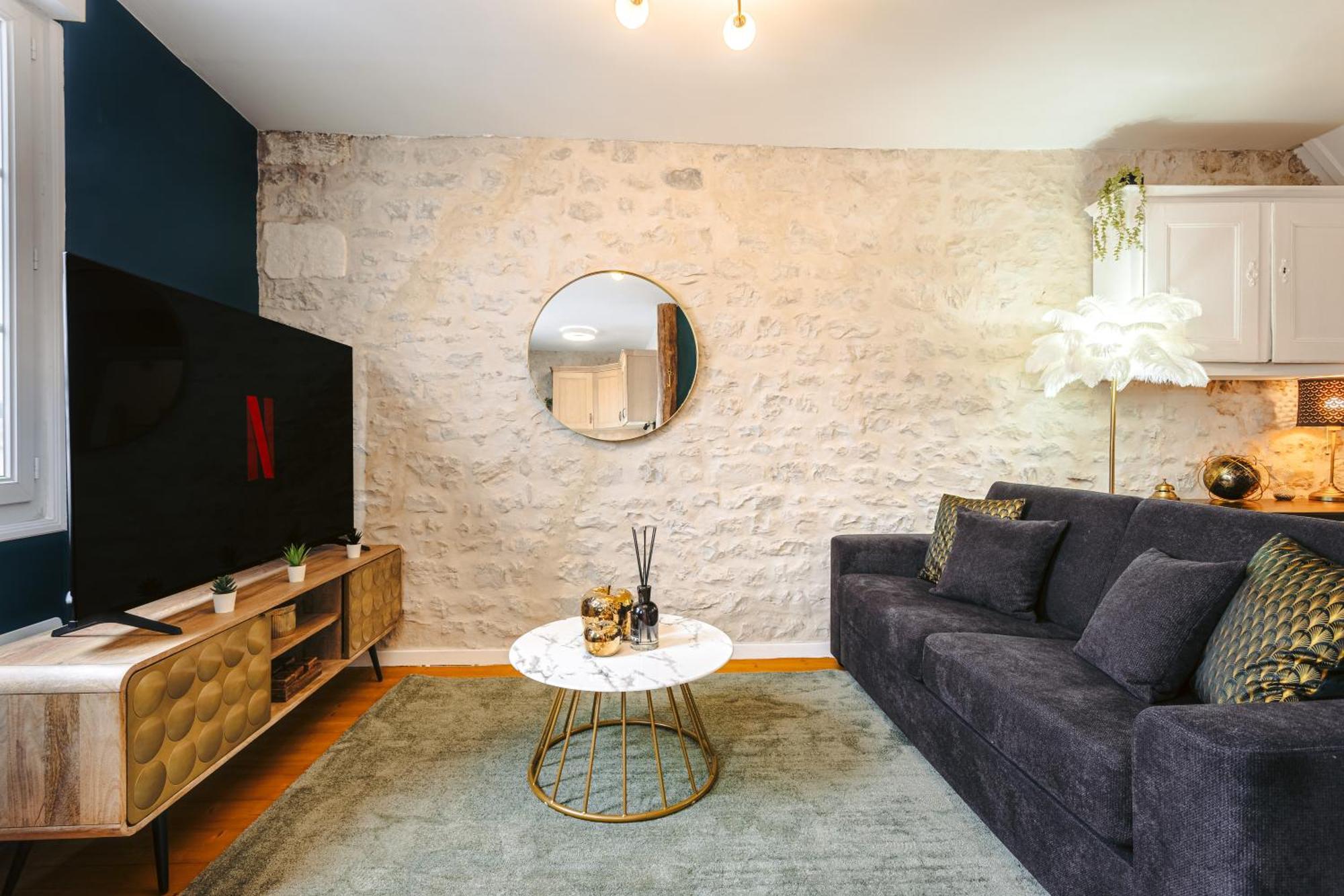 Gatsby - Elegant, Central, Fibre, Tv 4K, Netflix, Literie Confortable La Rochelle  Exteriér fotografie