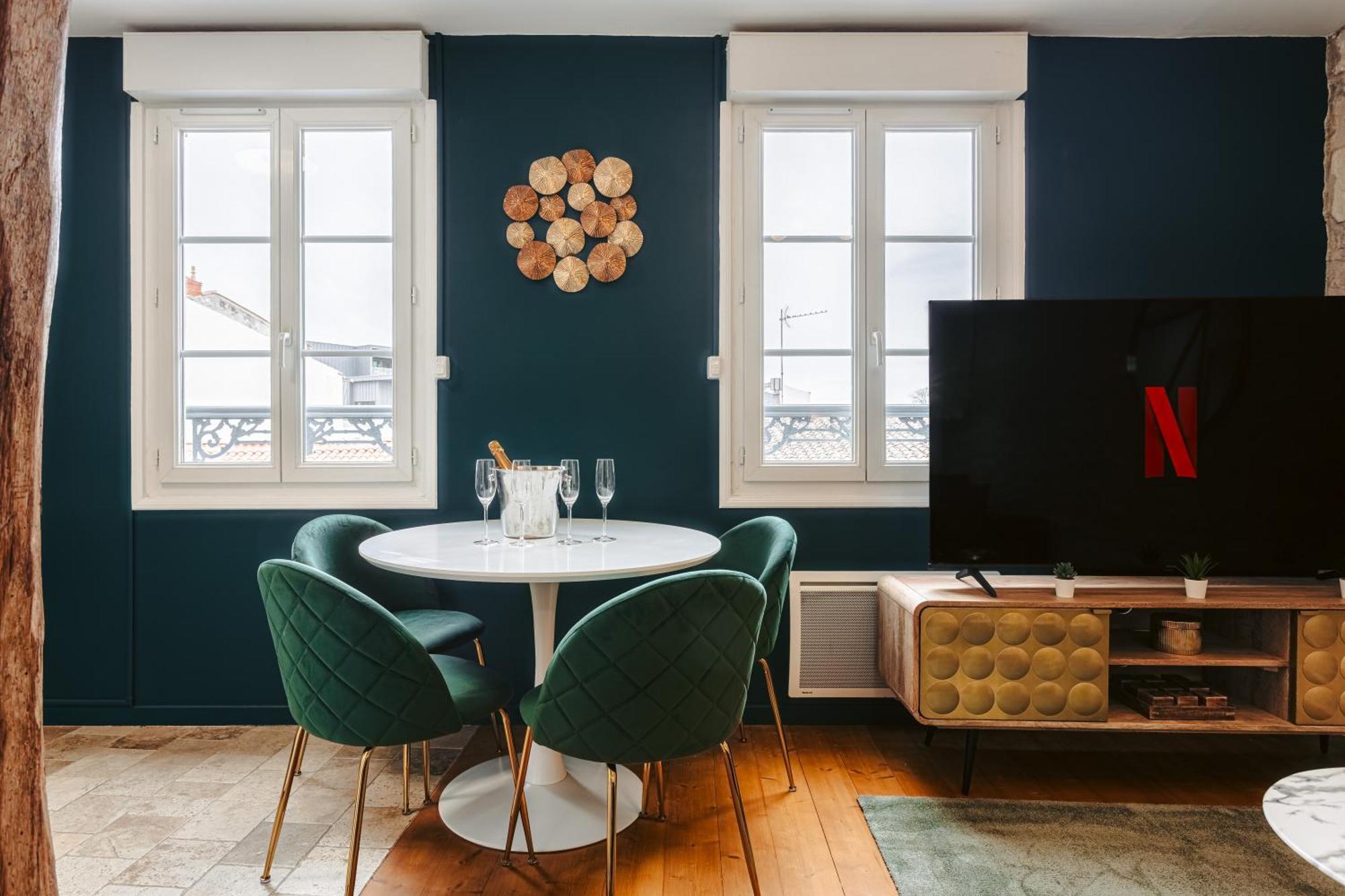 Gatsby - Elegant, Central, Fibre, Tv 4K, Netflix, Literie Confortable La Rochelle  Exteriér fotografie